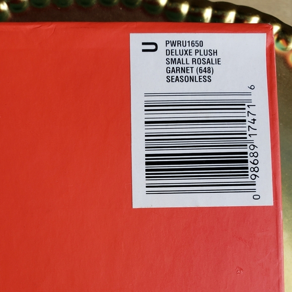 Kate Spade NY NWT NIB Red Velvet Bow Clutch Sm Rosalie in Garnet - Picture 8 of 8